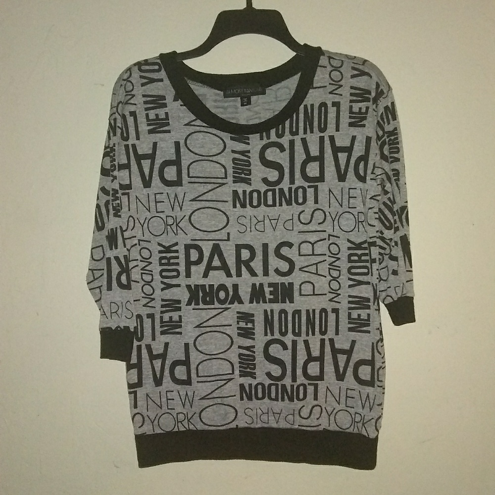 Almost Famous Sweatshirt Top